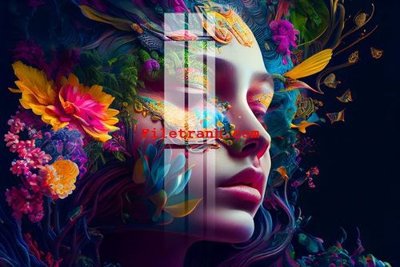 File gốc File gốc in tranh nền tường tổng hợp K59879 (in ấn) không giới hạn