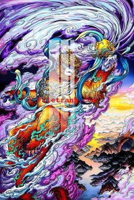 File tranh File gốc in tranh nền tường tổng hợp K59973 (ảnh gốc) in trần 3D