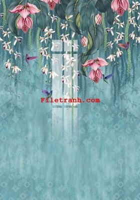 File gốc File gốc in tranh nền tường tổng hợp K60017 (chuẩn màu) cho in offset