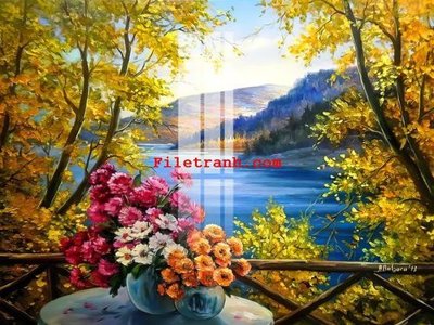 Tải file File gốc in tranh nền tường tổng hợp K60048 (PSD) cho in tranh kính