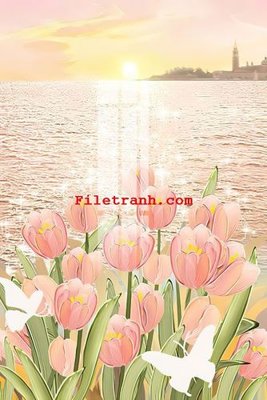 File gốc File gốc in tranh nền tường tổng hợp K60100 (in tráng gương) sang trọng