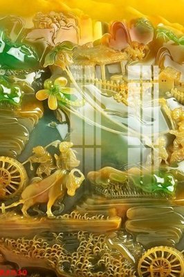 File tranh File gốc in tranh tổng hợp K6030 (ảnh gốc) in trần xuyên sáng