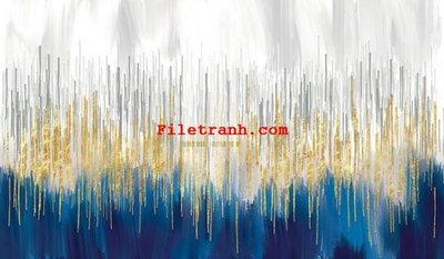 File in trần File gốc in tranh nền tường tổng hợp K60408 (bản gốc) mây trời