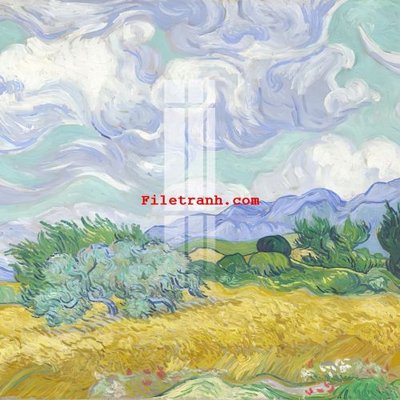 Tải file gốc in lụa File gốc in tranh nền tường tổng hợp K60410 siêu nét