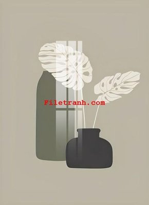 File tranh File gốc in tranh nền tường tổng hợp K60418 (gốc) chủ đề trừu tượng