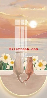 File tranh gốc PSD File gốc in tranh nền tường tổng hợp K60505 còn nguyên layer