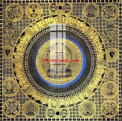 Ảnh gốc File gốc in tranh nền tường tổng hợp K60546 (độ nét cao) in tráng gương