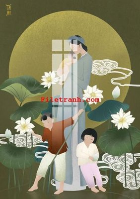 File tranh File gốc in tranh nền tường tổng hợp K60556 (ảnh gốc) độ nét vượt trội