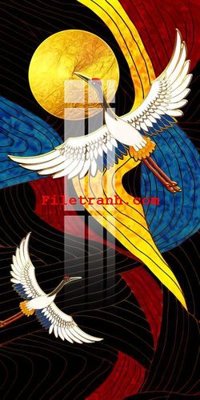 File tranh File gốc in tranh nền tường tổng hợp K60661 (bản gốc) treo quán cafe