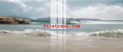 File gốc File gốc in tranh nền tường tổng hợp K60750 (in tráng gương) nghệ thuật