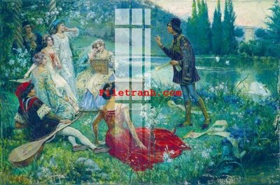 Ảnh gốc File gốc in tranh nền tường tổng hợp K60890 (độ nét cao) in tráng gương