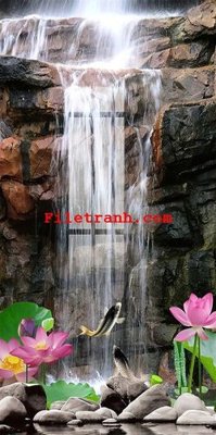 File in trần File gốc in tranh nền tường tổng hợp K61078 (bản gốc) mây trời