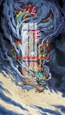 Download file gốc File gốc in tranh nền tường tổng hợp K61170 (in mica) logo