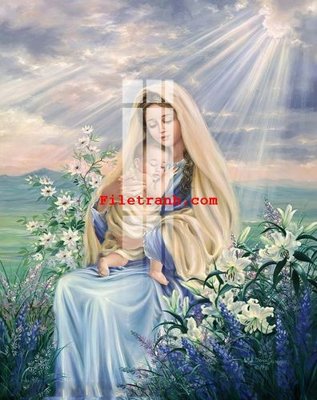 File tranh in tráng gương File gốc in tranh nền tường tổng hợp K61193 (siêu nét)