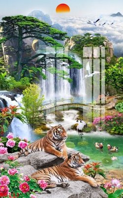 Tải file gốc File gốc in tranh tổng hợp K6131 (bản PSD) chỉnh sửa được