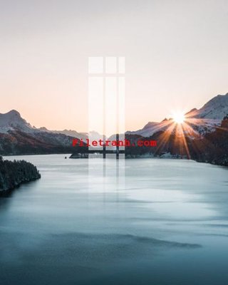 File in trần File gốc in tranh nền tường tổng hợp K61338 (bản gốc) phong cảnh