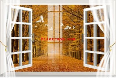 File in trần File gốc in tranh nền tường tổng hợp K61348 (bản gốc) 5D