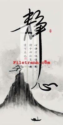 File tranh File gốc in tranh nền tường tổng hợp K61384 (bản gốc) trang trí văn phòng