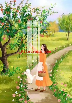 File gốc File gốc in tranh nền tường tổng hợp K61410 (in tráng gương) hiện đại