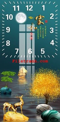 File tranh File gốc in tranh nền tường tổng hợp K61513 (ảnh gốc) cho in ấn kỹ thuật số