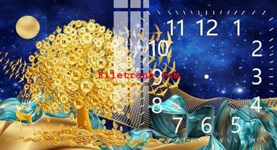 File gốc File gốc in tranh nền tường tổng hợp K61517 (in mica) làm quà tặng