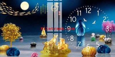 Tải file File gốc in tranh nền tường tổng hợp K61585 (gốc) để in ấn ngay