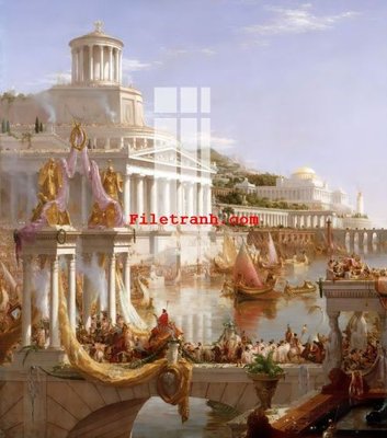 File gốc File gốc in tranh nền tường tổng hợp K61684 (in lụa) họa tiết 3D