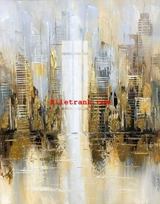 File tranh File gốc in tranh nền tường tổng hợp K61822 (bản gốc) trang trí văn phòng