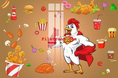 Tải file File gốc in tranh nền tường tổng hợp K61887 (gốc) làm file thiết kế