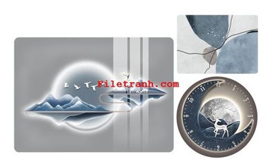 Tệp tin gốc File gốc in tranh nền tường tổng hợp K61906 (dùng cho in) File gốc in tranh nền tường tổng hợp K61906