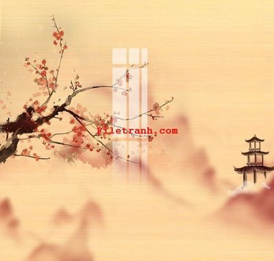 File in lụa File gốc in tranh nền tường tổng hợp K61921 (hoa văn) File gốc in tranh nền tường tổng hợp K61921