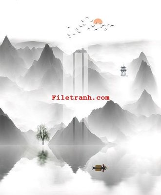 File gốc File gốc in tranh nền tường tổng hợp K61938 (phong cách) châu Âu