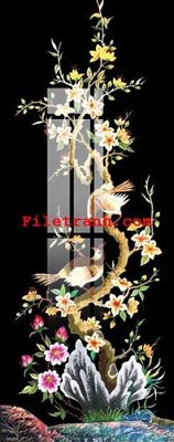 File tranh File gốc in tranh nền tường tổng hợp K62021 (ảnh gốc) in trần xuyên sáng