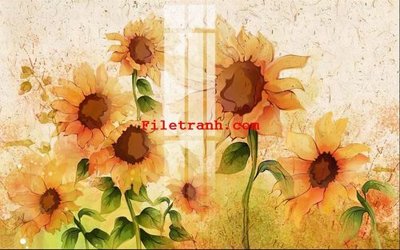 File tranh File gốc in tranh nền tường tổng hợp K62144 (gốc) in film