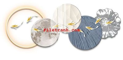 Download file gốc File gốc in tranh nền tường tổng hợp K62147 (in mica) trong suốt