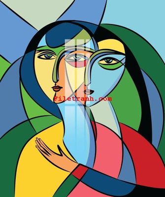 Tải file gốc in lụa File gốc in tranh nền tường tổng hợp K62168 siêu nét