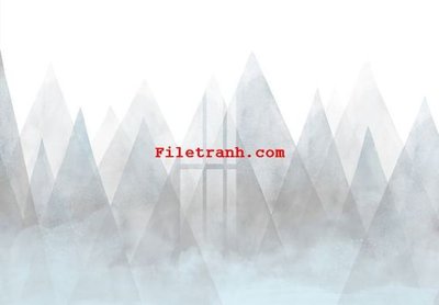 File gốc File gốc in tranh nền tường tổng hợp K62209 (in lụa) hoa văn cổ điển