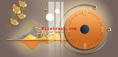 Download file gốc File gốc in tranh nền tường tổng hợp K62228 (in lụa) tranh 3D