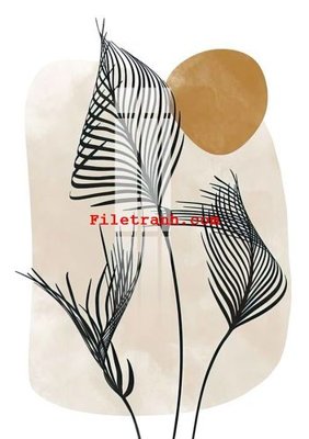 File gốc File gốc in tranh nền tường tổng hợp K62312 (ảnh chi tiết) để in lụa