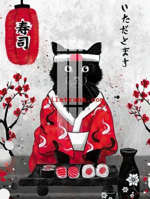 File gốc File gốc in tranh nền tường tổng hợp K62320 (in lụa) tranh mã đáo