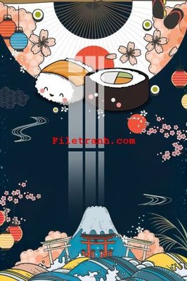 Tải file gốc File gốc in tranh nền tường tổng hợp K62322 (in khổ lớn) không mờ