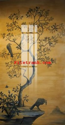 File in lụa File gốc in tranh nền tường tổng hợp K62463 (phong cảnh) File gốc in tranh nền tường tổng hợp K62463