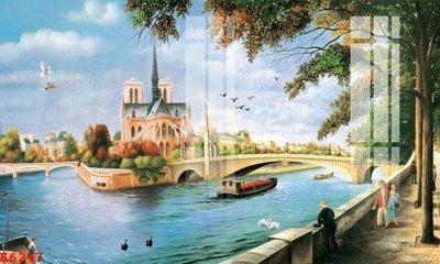 File PSD File gốc in tranh tổng hợp K6247 (gốc) cho designer