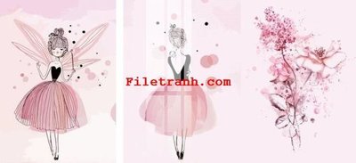 Download file File gốc in tranh nền tường tổng hợp K62541 (chuẩn in) chất lượng cao