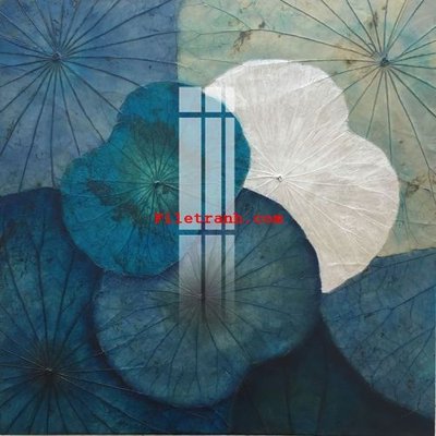 File gốc File gốc in tranh nền tường tổng hợp K62568 (in lụa) họa tiết 3D