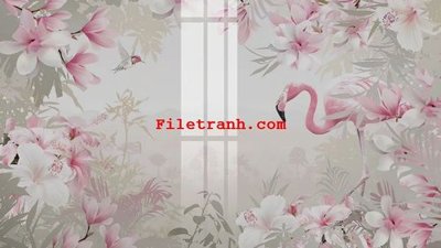 Chi tiết file gốc File gốc in tranh nền tường tổng hợp K62646 (cho in tráng gương)