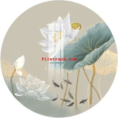 File in trần File gốc in tranh nền tường tổng hợp K62649 (bản gốc) phong cảnh