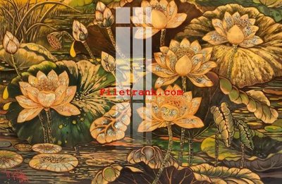 File tranh ảnh gốc File gốc in tranh nền tường tổng hợp K62655 dùng cho in khổ lớn