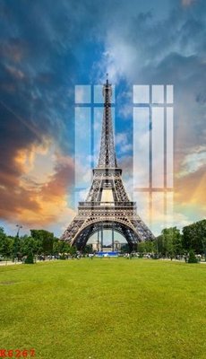 File gốc File gốc in tranh tổng hợp K6267 (in lụa) họa tiết 3D