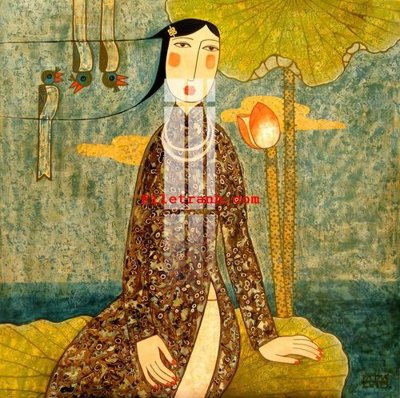 File tranh gốc in trần nhà File gốc in tranh nền tường tổng hợp K62741 3D